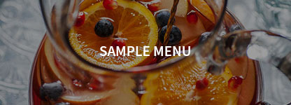 Sample Menu